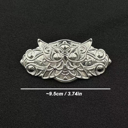 Fern Hair Clip Frieren Anime, Elegant Silver Hairpin Cosplay Prop, Fantasy Butterfly Headpiece