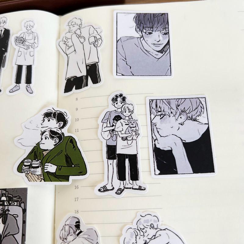 Yaoi Anime Stickers Pack Boy Love BL Decals