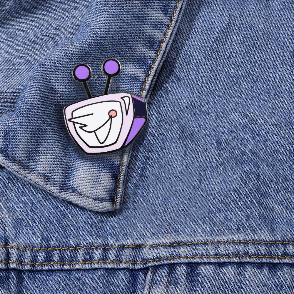 Spamton Fan Badge | Deltarune Inspired Pin | Indie Game Character Collectible