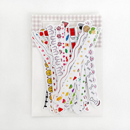 Festive Banner Stickers | Planner & Journal Essentials, Decorative Garland Borders