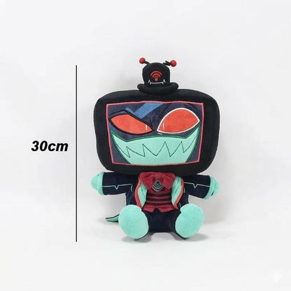 Hazbin Hotel Niffty and Vox Plush Dolls, Demon Cartoon Stuffed Toy Set