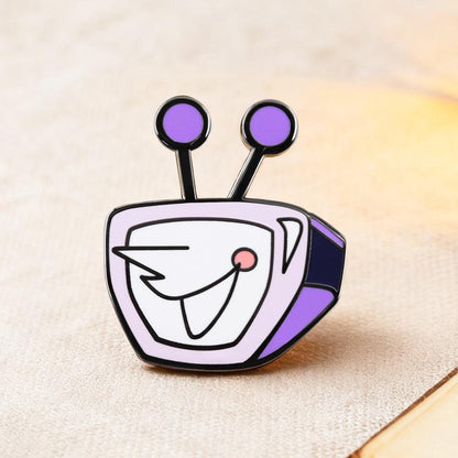 Spamton Fan Badge | Deltarune Inspired Pin | Indie Game Character Collectible