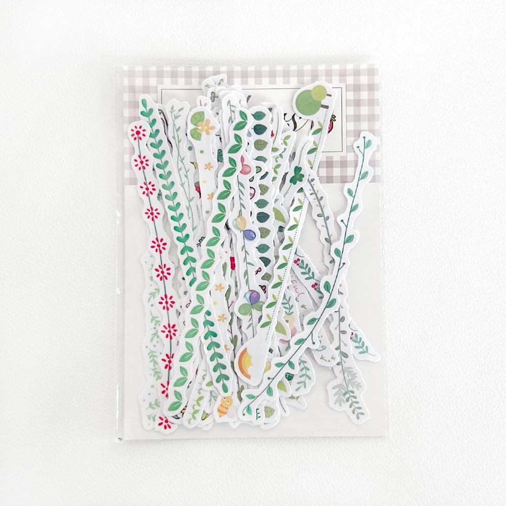 Festive Banner Stickers | Planner & Journal Essentials, Decorative Garland Borders