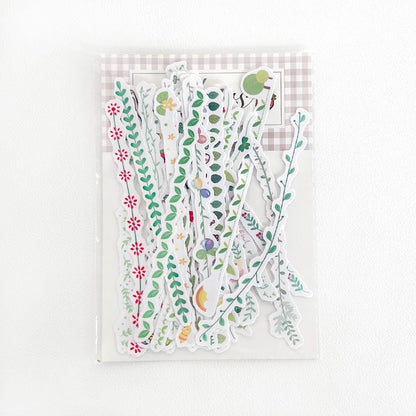 Festive Banner Stickers | Planner & Journal Essentials, Decorative Garland Borders