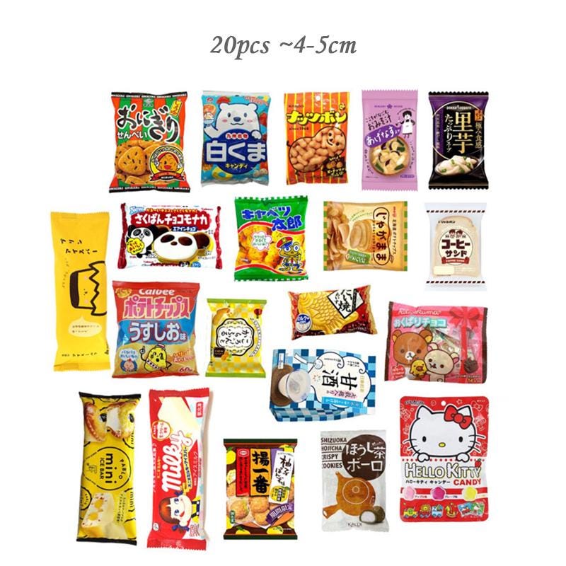 Japanese Kawaii Snack Stickers, Planner Scrapbook Decorative Decals