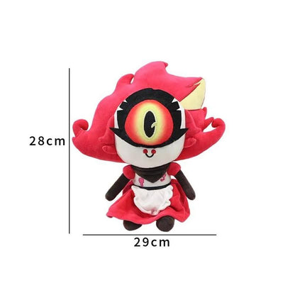 Hazbin Hotel Niffty and Vox Plush Dolls, Demon Cartoon Stuffed Toy Set