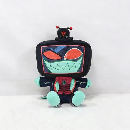 Hazbin Hotel Niffty and Vox Plush Dolls, Demon Cartoon Stuffed Toy Set