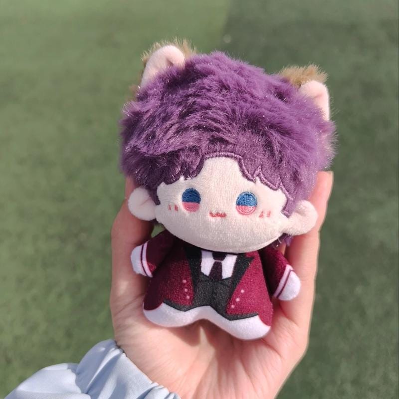 Love and Deepspace Plush Doll, Sylus Xavier Zayne Rafayel Stuffed Figures, Cute Anime Game Merch, Chibi Cotton Doll for Fans